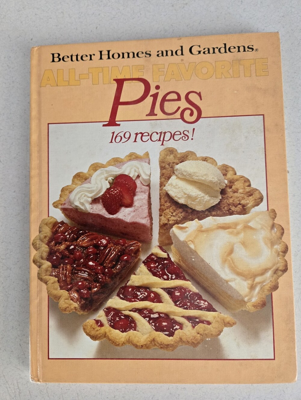 Better Homes and Gardens Cook Book Vtg Pies